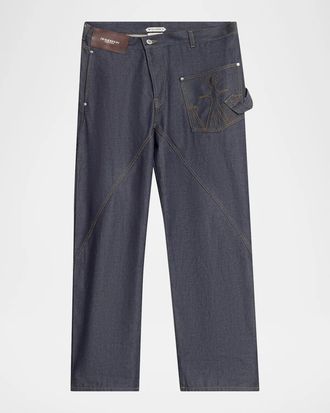 J.W.Anderson Turn-Up-Cuff Workwear Jeans