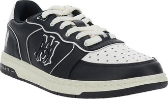 Amiri Mens Sneakers Newport Black Leather Trainers