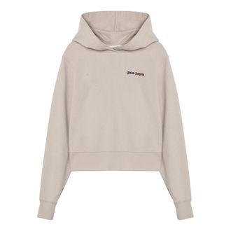 Palm Angels Mujer, Sudaderas, Beige, Talla: S