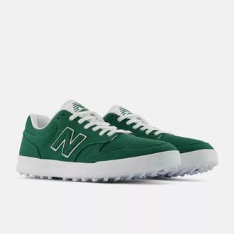 New Balance 480 MG480GN Sneaker Mens Green Low Top Spikeless Golf Shoes LIQ1813