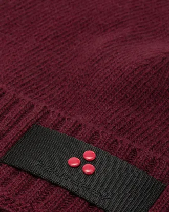 Peuterey PEX0179 Wool and Cashmere Beanie - Red