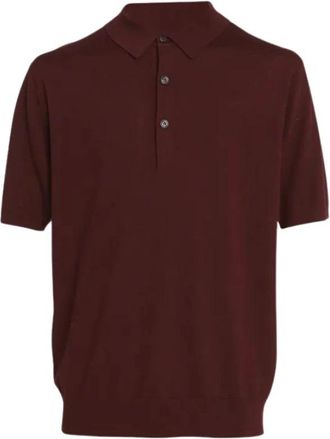 Dries Van Noten Stijlvolle Murice 2700 Sneakers - Heren - Polos - Rood - M - Tops
