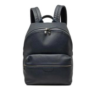 Louis Vuitton Pre-owned Taiga Discovery Backpack PM - Dames - Vintage Rugzakken - Blauw - ONE Size - Leer - Vintage