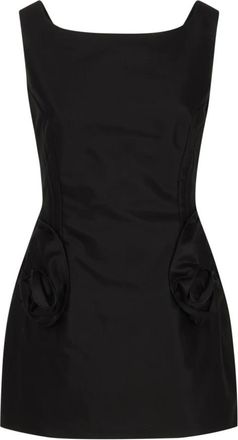 Magda Butrym Dames, Tops, Zwart, Maat: 2XS Katoen