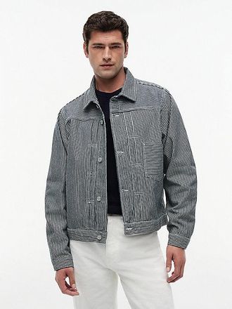 Tommy Hilfiger Stripe Denim Jacket