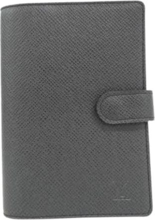 Louis Vuitton Pre-owned Accessories, male, Black, Size: ONE SIZE Pre-owned Leather Wallet