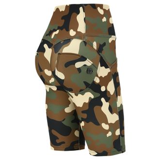 Freddy Biker push up WR.UP vita alta traspiranti camouflage