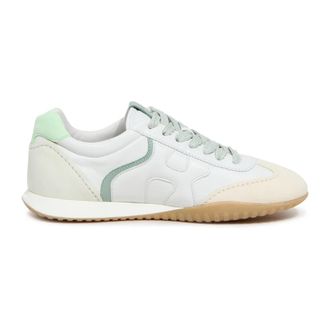Hogan Comfortabele Olympia-Z Schoenen met Memory Foam - Dames - Sneakers - Wit - 37 1/2 EU - Leer - Schoenen