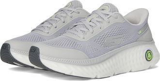 Skechers Womens Max Cushioning Hyper Craze 2.0 Hands Free Slip-ins Trainers, lightgrey, 4.5 UK