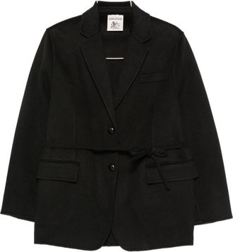 Semicouture Corine wollen jack met enkele rij knopen