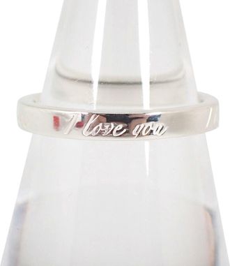 Tiffany & Co. Sterling Silver 925 Band Ring (Pre-Owned)