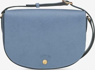 Longchamp Schultertasche aus genarbtem Leder Epure