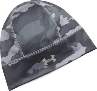 Under Armour Velociti Storm Beanie in Castlerock/black at Nordstrom