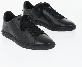 Jimmy Choo London Leather Sneakers DIAMOND With Tone-On-Tone Sole size 42