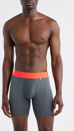 Tommy John 360 Sport 6-Inch Hammock Pouch Boxer Briefs in Turbulance/Diva Pink at Nordstrom, Size X-Large