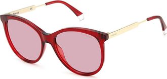 Polaroid PLD 4131/S/X MU1/0F Womens Sunglasses Red Size 57