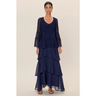 Rebecca Taylor Skye Skirt in Maritime Blue at Nordstrom, Size X-Small