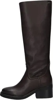 Nubikk Cassy Boot - Dames - Schoenen - Bruin - Maat: 39 EU Leer