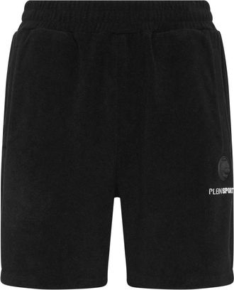 Plein Sport Jogging Shorts - Heren - Korte sportbroeken - Zwart - M - Katoen - Fitness