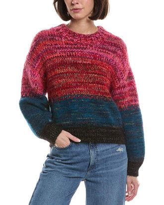 Mother Mother The Crop Wool & Alpaca-Blend Pullover