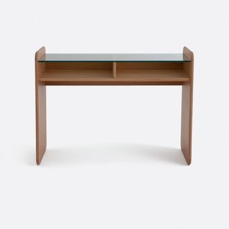 La Redoute Interieurs Bureau met gehard glazen blad, Ericson