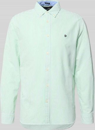 Superdry Regular Fit Freizeithemd mit Reverskragen in Gruen, Gr&ouml;&szlig;e XXXL