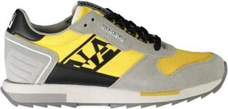Napapijri Sportieve Grijze Sneakers met Contrasterende Details - Heren - Sneakers - Veelkleurig - 41 EU - Polyester - Schoenen