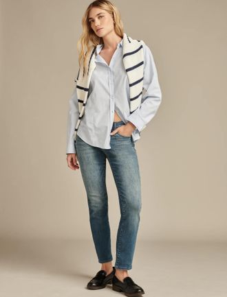 Lucky Brand Womens Mid Rise Sweet Straight