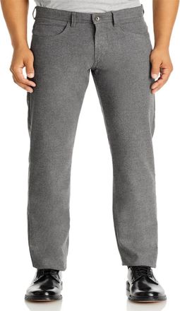 The Men's Store at Bloomingdale's Mens Flannel Tailored Fit Pants In Gray
