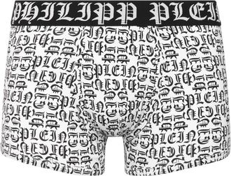 Philipp Plein Boxer TM - Heren - Onderbroek - Wit - S - Katoen - Ondergoed