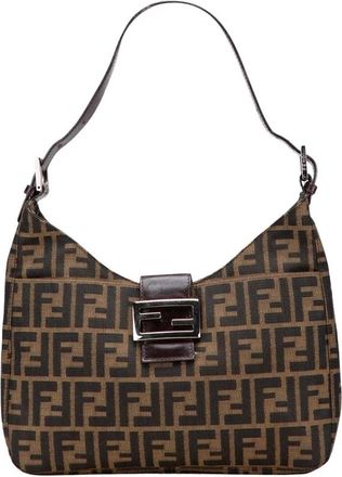 Fendi Borsa a mano in tela stampata Pre-owned - - Pre-owned - Donna - Marrone - ONE SIZE