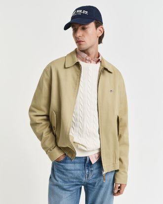 GANT Men Cotton Twill Jacket (XXXL) WOODY BEIGE