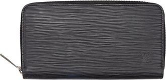 Louis Vuitton Black Epi Zippy Wallet (Authentic Pre-Loved)