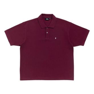 St&uuml;ssy Classic Pique Polo Plum 1140367-PLUM