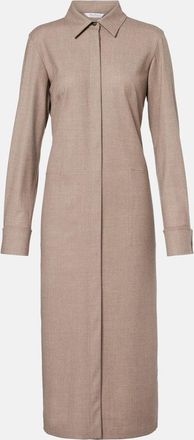 Max Mara Pallino cashmere-blend shirt dress