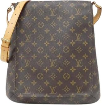 Louis Vuitton Pre-owned Cross Body Bags, female, Brown, Size: ONE SIZE Pre-owned Vintage Shoulder Bag