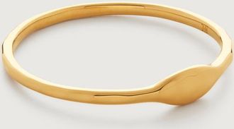 Monica Vinader Gold Siren Muse Slim Ring