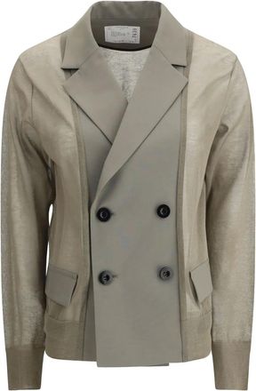 sacai Blazer doppiopetto - Toni neutri