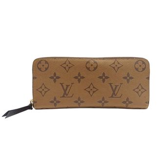Louis Vuitton Brown Monogram Reverse Long Wallet (Bi-Fold) (Pre-Owned)