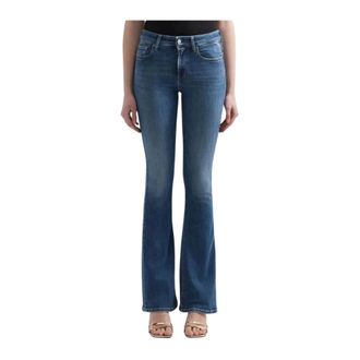 Replay Flared Jeans - female - Replay - Flare Jeans - Blue - W28 L32 - Jeans