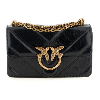Pinko Belt Bags - Dames - Schoudertassen - Zwart - ONE Size - Tassen