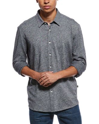 HUGO BOSS Boss Hugo Boss Roan Kent Linen-Blend Shirt
