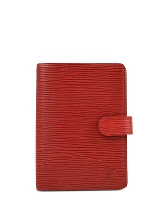 Louis Vuitton Custodia per Agenda PM 2001 - Rosso