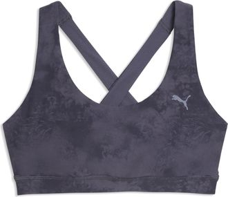 Puma Reggiseno sportivo con stampa CLOUDSPUN da donna, Accessori, Grigio, XL