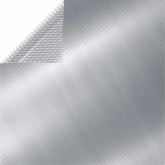 vidaXL Cubierta De Piscina Pe Plateado 975x488 Cm Vidaxl