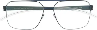 Mykita pilot-frame optical glasses - men - Acetate/Metal (Other) - 58 - Grey