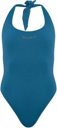 Balmain Zwemuitrusting - Eendelig - Dames - Badpakken - Blauw - S - Badmode