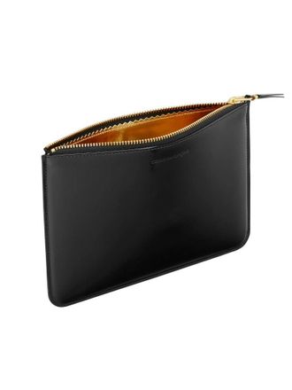 Comme Des Gar&ccedil;ons Mirror Inside Logo Zip Pouch Wallet