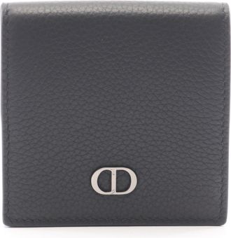 Dior Black Leather Coin Purse/Coin Case (Pre-Owned)
