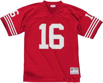 Mitchell & Ness T-shirt NFL San Francisco 49ers 90 Joe Montana - Rosso
